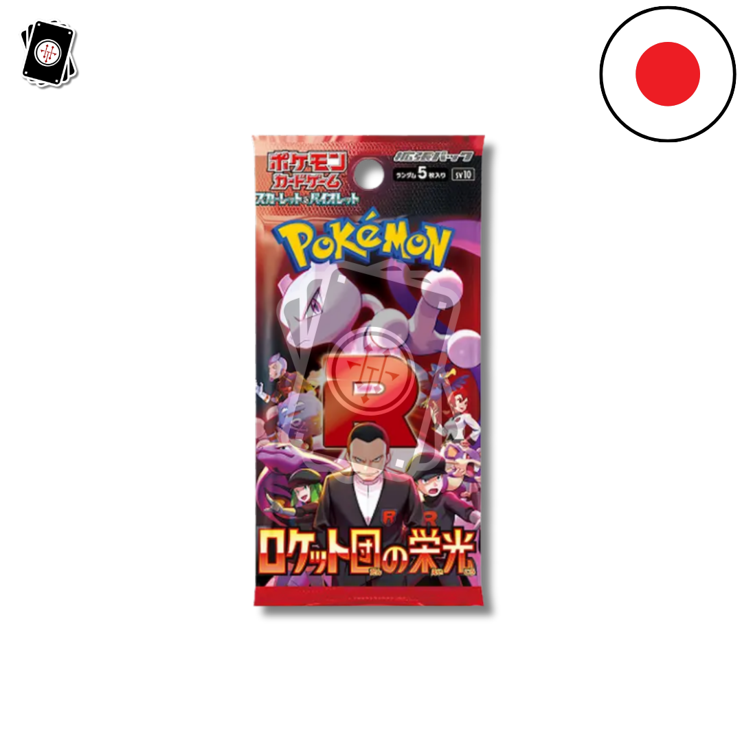 Pokémon - Glory of Team Rocket Pack, 5 carte (JP)