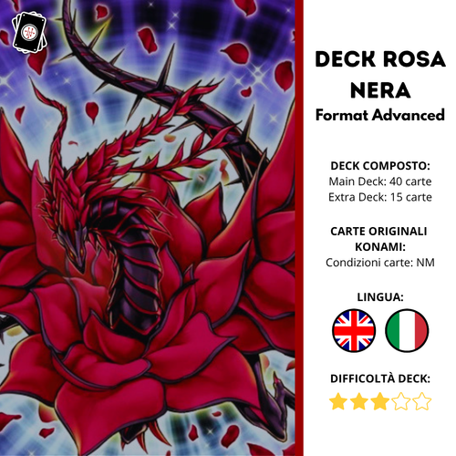 Yu-Gi-Oh! - Komplettes Deck Schwarze Rose - (Advanced/Meta)
