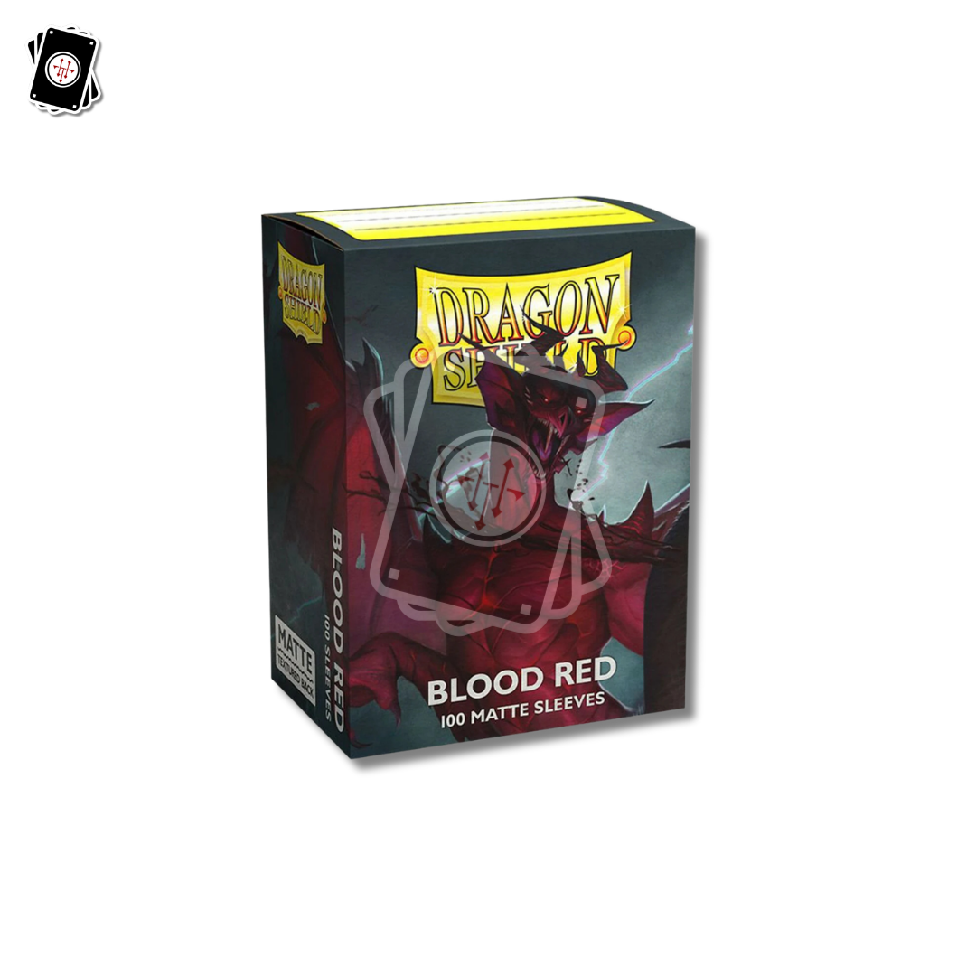 Dragon Shield - Blood Red Matte (63 x 88 mm)