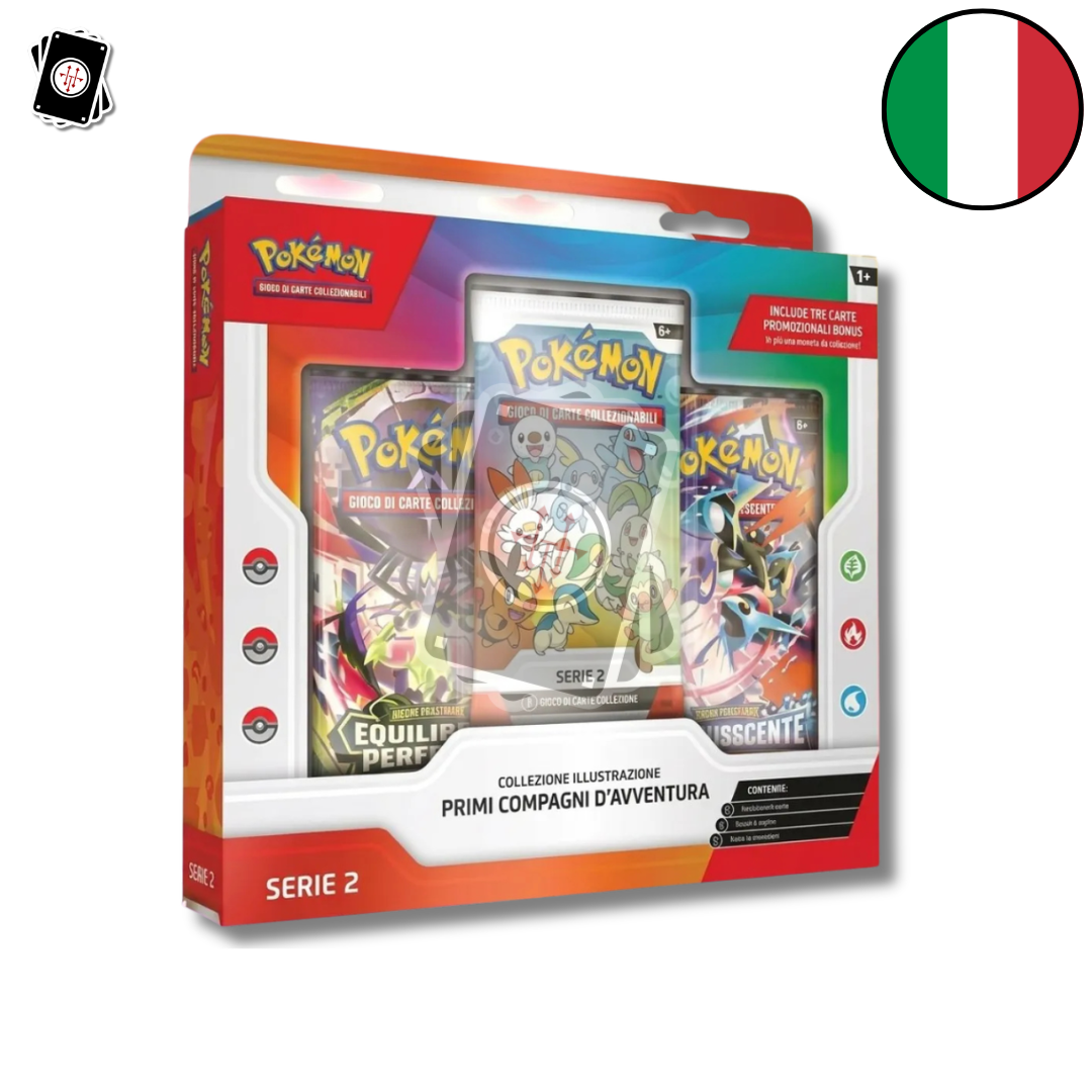 Pokémon – Collezione Illustrazione Primi Compagni d'Avventura Serie 2 (IT) - HandTrap
